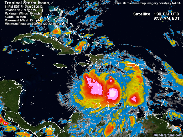 Current Isaac Satellite